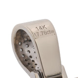 no brand ノーブランド BANVOX ユニセックス K14ホワイトゴールド WG ペンダントトップ Aランク 中古 銀蔵