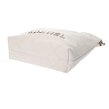 CHANEL シャネル シャネル 22 ミニ ハンドバッグ ホワイト AS3980 レディース シャイニーカーフ 2WAYバッグ 新同 中古 銀蔵