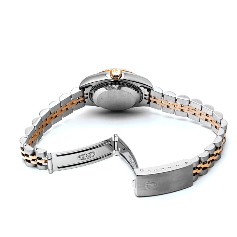 ロレックス デイトジャスト 79173 P番(2000年頃製造) シャンパン レディース 腕時計 自動巻き 中古 銀蔵