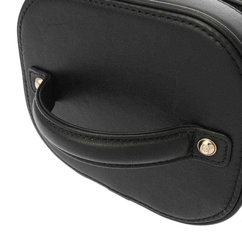 CHANEL シャネル バニティ 2WAYチェーンショルダー ブラック AS0323 レディース ラムスキン ハンドバッグ ABランク 中古 銀蔵