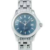 オメガ シーマスター 120 2571.81.00 青 ボーイズ 腕時計 クォーツ 中古 銀蔵