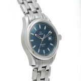 オメガ シーマスター 120 2571.81.00 青 ボーイズ 腕時計 クォーツ 中古 銀蔵