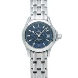 オメガ シーマスター 120 ジャック・マイヨール 2000 2586.80 ブルー レディース 腕時計 クォーツ 中古 銀蔵