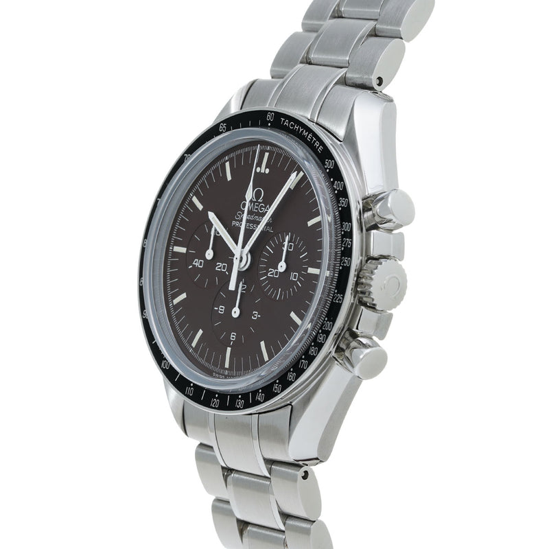 オメガ スピードマスター ムーンウォッチ プロフェッショナル 50th 311.30.42.30.13.001 ブラウン メンズ 腕時計 手巻き 中古 銀蔵