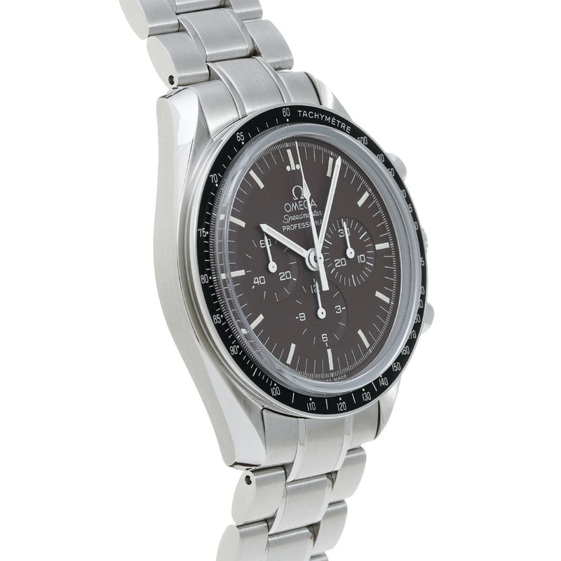 オメガ スピードマスター ムーンウォッチ プロフェッショナル 50th 311.30.42.30.13.001 ブラウン メンズ 腕時計 手巻き 中古 銀蔵