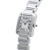 カルティエ タンク フランセーズ SM W51008Q3 シルバー レディース 腕時計 クォーツ 中古 銀蔵