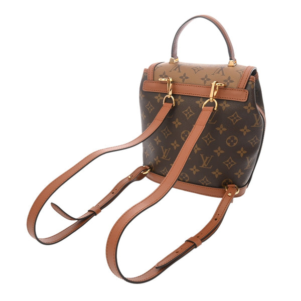 LOUIS VUITTON ルイヴィトン モノグラムリバース ドーフィーヌ バックパック ブラウン M45142 レディース モノグラムキャンバス リュック・デイパック Aランク 中古 銀蔵