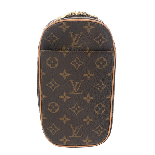 LOUIS VUITTON ルイヴィトン モノグラム ポシェットガンジュ ブラウン M51870 メンズ モノグラムキャンバス ボディバッグ ABランク 中古 銀蔵