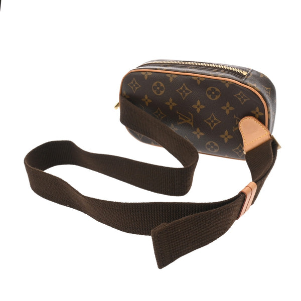 LOUIS VUITTON ルイヴィトン モノグラム ポシェットガンジュ ブラウン M51870 メンズ モノグラムキャンバス ボディバッグ ABランク 中古 銀蔵