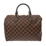 LOUIS VUITTON ルイヴィトン ダミエ スピーディ バンドリエール 30 ブラウン N41367 レディース ダミエキャンバス ハンドバッグ Aランク 中古 銀蔵