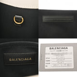BALENCIAGA バレンシアガ ハードウェア スモールトート 2WAY ホワイト/ブラック 671402 レディース キャンバス/レザー トートバッグ ABランク 中古 銀蔵