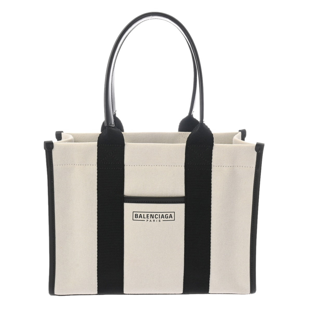 バレンシアガ ハードウェア ラージ トート ショルダーバッグ キャンバス 671403 ホワイト ユニセックス BALENCIAGA  中古 BALENCIAGA（バレンシアガ） 並行輸入 トートバッグ ハードウェア