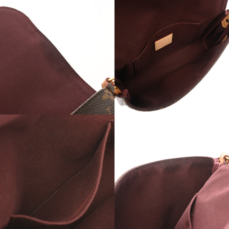 LOUIS VUITTON ルイヴィトン モノグラム フェイボリット PM 2WAY ブラウン M40717 レディース モノグラムキャンバス ショルダーバッグ ABランク 中古 銀蔵