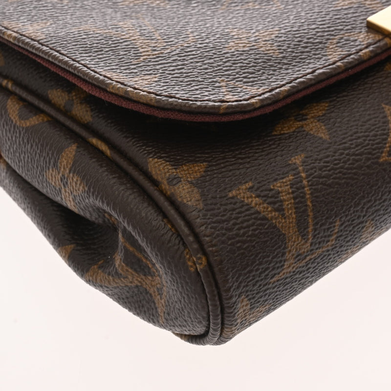 LOUIS VUITTON ルイヴィトン モノグラム フェイボリット PM 2WAY ブラウン M40717 レディース モノグラムキャンバス ショルダーバッグ ABランク 中古 銀蔵