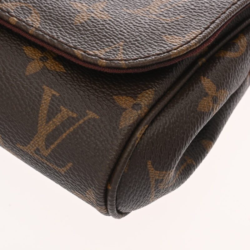 LOUIS VUITTON ルイヴィトン モノグラム フェイボリット PM 2WAY ブラウン M40717 レディース モノグラムキャンバス ショルダーバッグ ABランク 中古 銀蔵