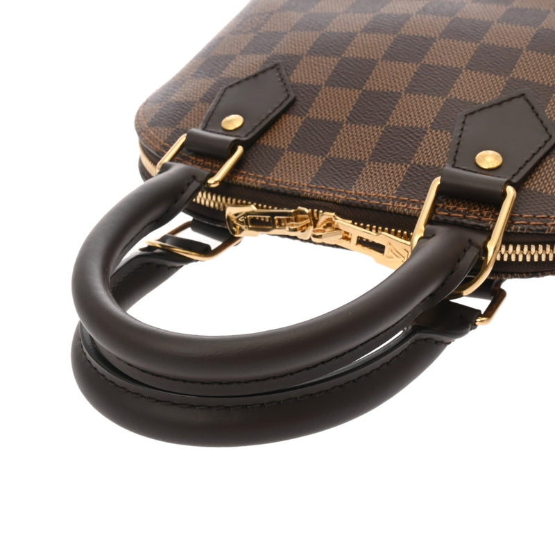 ルイヴィトン N41221 ハンドバッグ ブラウン  LOUIS VUITTON アルマBB ダミエ ルイ ヴィトン ダミエ アルマBB ブラウン N41221 ダミエキャンバス