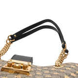 GUCCI グッチ パドロック ラージトートバッグ ビー ベージュ /ブラック 479197 レディース GGスプリームキャンバス レザー トートバッグ ABランク 中古 銀蔵