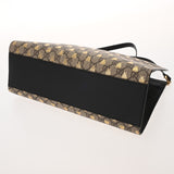 GUCCI グッチ パドロック ラージトートバッグ ビー ベージュ /ブラック 479197 レディース GGスプリームキャンバス レザー トートバッグ ABランク 中古 銀蔵