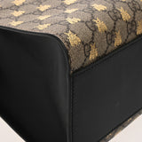 GUCCI グッチ パドロック ラージトートバッグ ビー ベージュ /ブラック 479197 レディース GGスプリームキャンバス レザー トートバッグ ABランク 中古 銀蔵