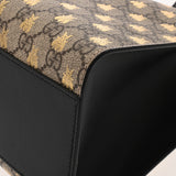 GUCCI グッチ パドロック ラージトートバッグ ビー ベージュ /ブラック 479197 レディース GGスプリームキャンバス レザー トートバッグ ABランク 中古 銀蔵