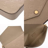 LOUIS VUITTON ルイヴィトン モノグラムアンプラント ポシェットフェリシー トゥルトレール M82609 レディース レザー ショルダーバッグ Aランク 中古 銀蔵