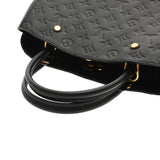 LOUIS VUITTON ルイヴィトン モノグラムアンプラント モンテーニュ MM 2WAY ノワール M41048 レディース レザー ハンドバッグ Aランク 中古 銀蔵