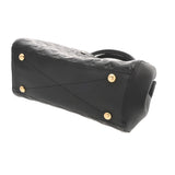LOUIS VUITTON ルイヴィトン モノグラムアンプラント モンテーニュ MM 2WAY ノワール M41048 レディース レザー ハンドバッグ Aランク 中古 銀蔵