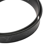 LOUIS VUITTON ルイヴィトン モノグラムエクリプス サンチュール ヴォヤジャー サイズ90 ブラック M0043 メンズ モノグラムキャンバス ベルト Aランク 中古 銀蔵