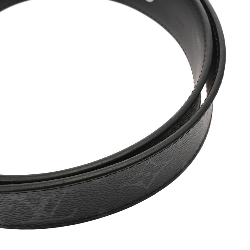 LOUIS VUITTON ルイヴィトン モノグラムエクリプス サンチュール ヴォヤジャー サイズ90 ブラック M0043 メンズ モノグラムキャンバス ベルト Aランク 中古 銀蔵