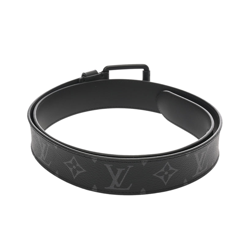 LOUIS VUITTON ルイヴィトン モノグラムエクリプス サンチュール ヴォヤジャー サイズ90 ブラック M0043 メンズ モノグラムキャンバス ベルト Aランク 中古 銀蔵