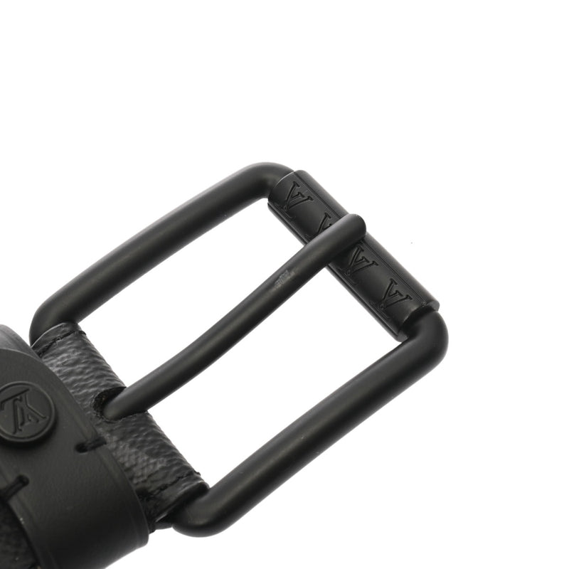 LOUIS VUITTON ルイヴィトン モノグラムエクリプス サンチュール ヴォヤジャー サイズ90 ブラック M0043 メンズ モノグラムキャンバス ベルト Aランク 中古 銀蔵