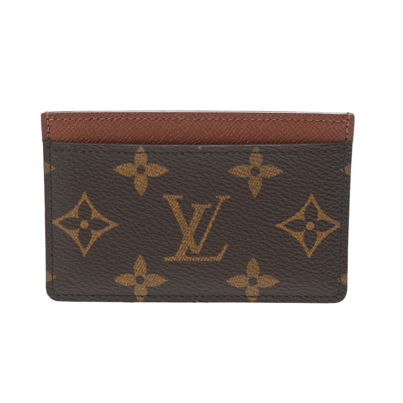 LOUIS VUITTON ルイヴィトン モノグラム ポルトカルト サーンプル ブラウン M61733 ユニセックス モノグラムキャンバス カードケース Aランク 中古 銀蔵
