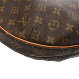 LOUIS VUITTON ルイヴィトン モノグラム ポシェット クロワッサン MM ブラウン M51512 レディース モノグラムキャンバス ワンショルダーバッグ ABランク 中古 銀蔵