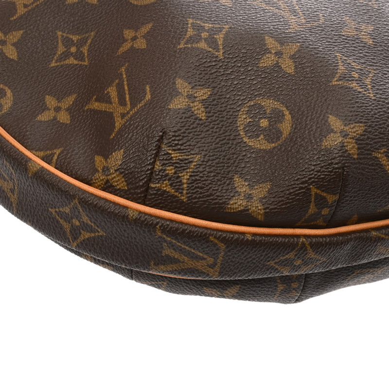 LOUIS VUITTON ルイヴィトン モノグラム ポシェット クロワッサン MM ブラウン M51512 レディース モノグラムキャンバス ワンショルダーバッグ ABランク 中古 銀蔵