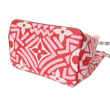 LOUIS VUITTON ルイヴィトン モノグラム LVクラフティ ネオノエ ホワイト/ピンク/ルージュ レディース モノグラムキャンバス ショルダーバッグ Aランク 中古 銀蔵