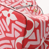 LOUIS VUITTON ルイヴィトン モノグラム LVクラフティ ネオノエ ホワイト/ピンク/ルージュ レディース モノグラムキャンバス ショルダーバッグ Aランク 中古 銀蔵