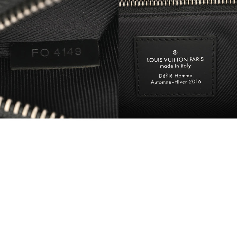 LOUIS VUITTON ルイヴィトン モノグラムエクリプス メッセンジャー ヴォワヤージュPM 黒/グレー M40511 メンズ モノグラムキャンバス ショルダーバッグ Aランク 中古 銀蔵