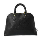 LOUIS VUITTON ルイヴィトン モノグラムアンプラント ネオアルマ PM ノワール M44832 レディース レザー ハンドバッグ Aランク 中古 銀蔵