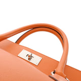 HERMES エルメス ツールボックス 26 2WAY サオレンジ □O刻印(2011年頃) レディース ヴォースイフト ハンドバッグ ABランク 中古 銀蔵