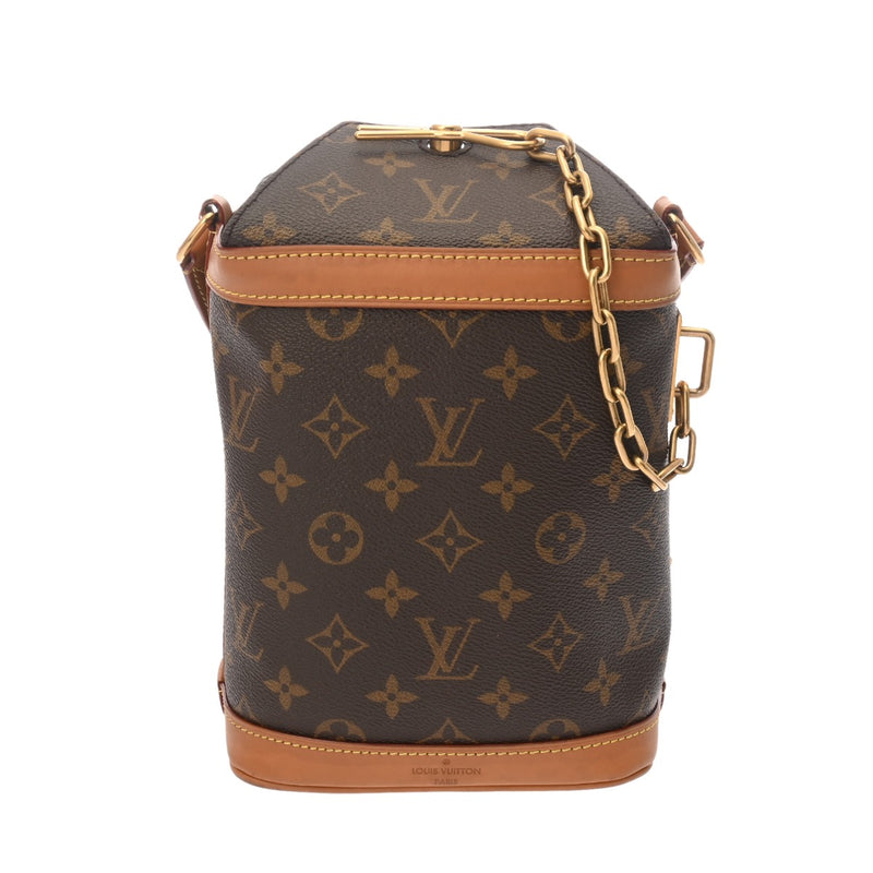 LOUIS VUITTON ルイヴィトン モノグラム ミルクボックス ブラウン M44877 レディース モノグラムキャンバス ショルダーバッグ ABランク 中古 銀蔵