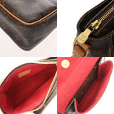 LOUIS VUITTON ルイヴィトン モノグラム ヴィバシテ PM ブラウン M51165 レディース モノグラムキャンバス ショルダーバッグ Bランク 中古 銀蔵