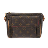 LOUIS VUITTON ルイヴィトン モノグラム ヴィバシテ PM ブラウン M51165 レディース モノグラムキャンバス ショルダーバッグ Bランク 中古 銀蔵