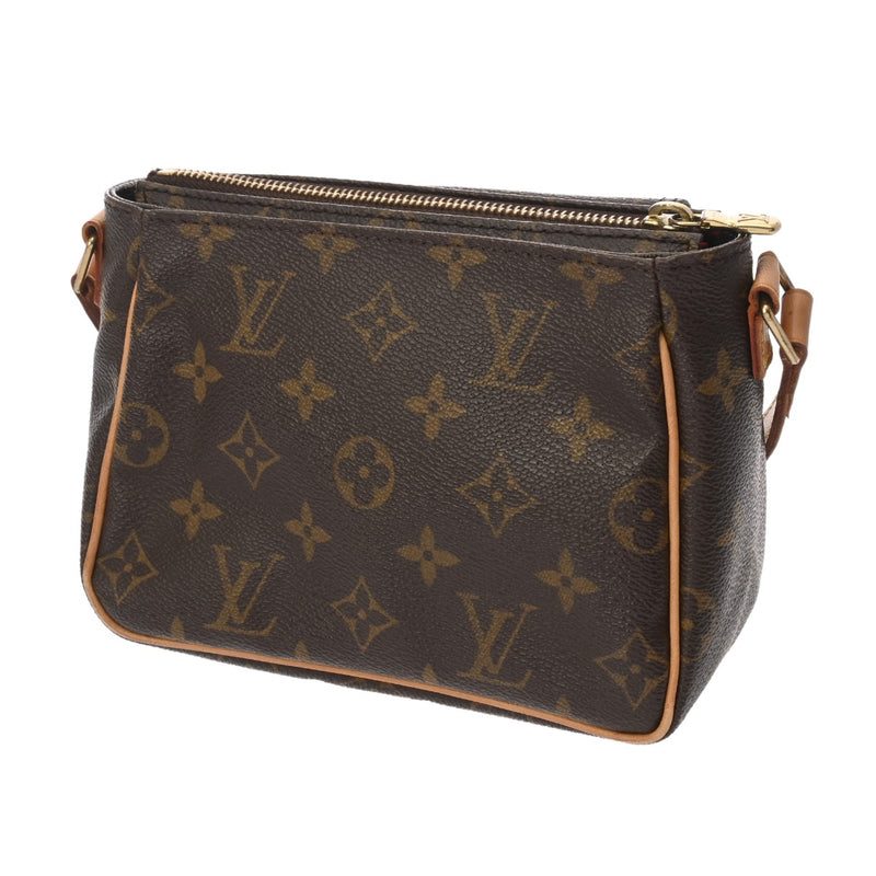 LOUIS VUITTON ルイヴィトン モノグラム ヴィバシテ PM ブラウン M51165 レディース モノグラムキャンバス ショルダーバッグ Bランク 中古 銀蔵