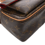 LOUIS VUITTON ルイヴィトン モノグラム ヴィバシテ PM ブラウン M51165 レディース モノグラムキャンバス ショルダーバッグ Bランク 中古 銀蔵