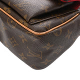 LOUIS VUITTON ルイヴィトン モノグラム ヴィバシテ PM ブラウン M51165 レディース モノグラムキャンバス ショルダーバッグ Bランク 中古 銀蔵