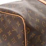 LOUIS VUITTON ルイヴィトン モノグラム キーポル 55  ブラウン M41424 ユニセックス モノグラムキャンバス ボストンバッグ Aランク 中古 銀蔵