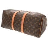 LOUIS VUITTON ルイヴィトン モノグラム キーポル 45 ブラウン M41428 ユニセックス モノグラムキャンバス ボストンバッグ Bランク 中古 銀蔵