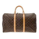 LOUIS VUITTON ルイヴィトン モノグラム キーポル 50 ブラウン M41426 ユニセックス モノグラムキャンバス ボストンバッグ Bランク 中古 銀蔵