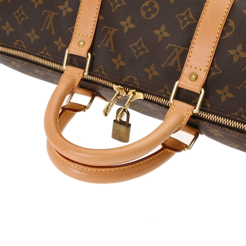 LOUIS VUITTON ルイヴィトン モノグラム キーポル 50 ブラウン M41426 ユニセックス モノグラムキャンバス ボストンバッグ Bランク 中古 銀蔵