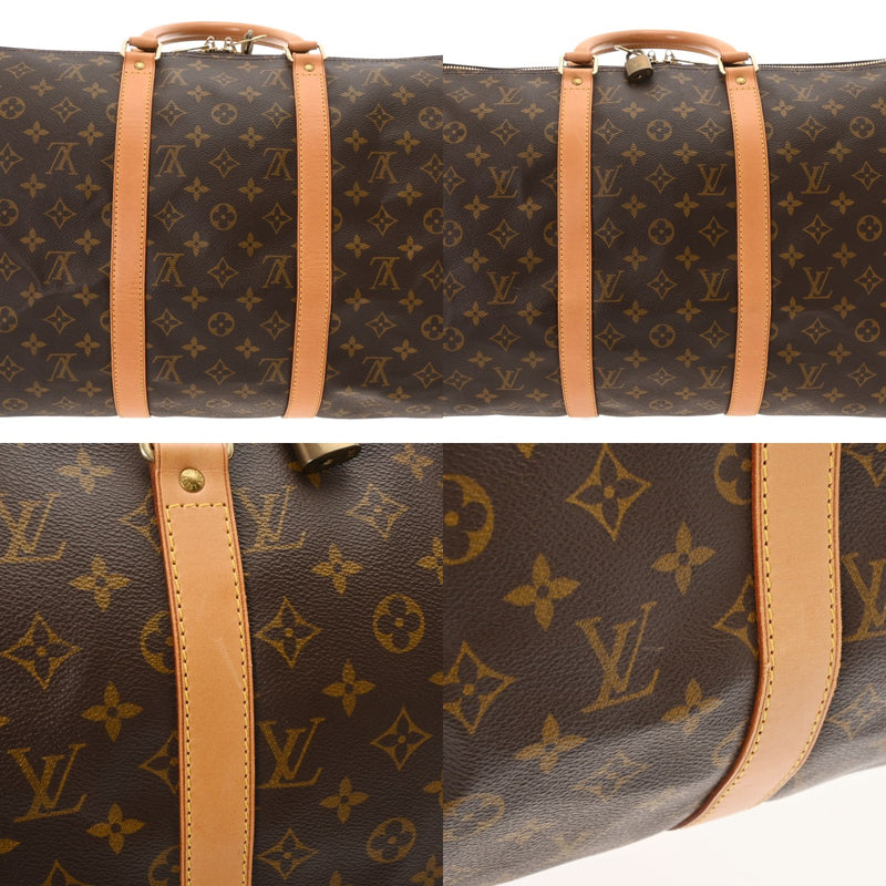 LOUIS VUITTON ルイヴィトン モノグラム キーポル 50 ブラウン M41426 ユニセックス モノグラムキャンバス ボストンバッグ Bランク 中古 銀蔵